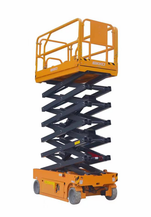 Scissor Lift | Aerial Work Platform | 700 lb Capacity | 394" Lift Height | EKKO ES100E