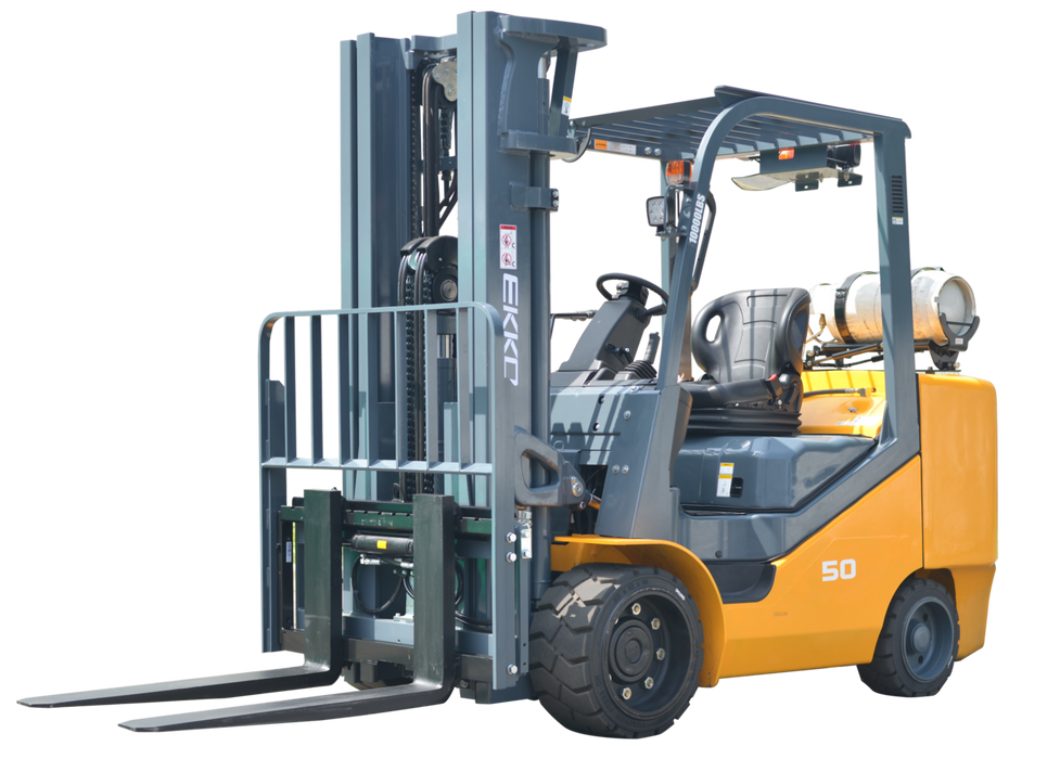 Forklift | 10000lb Capacity | 185" Lift Height | Liquid Propane | EKKO EK50LP