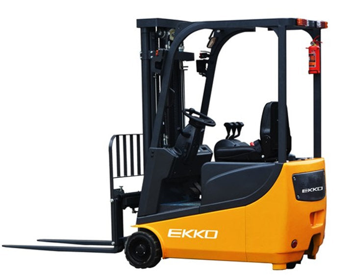 Electric Forklift | 3300 lb Capacity | 177" Lift Height | 3 Wheel | EKKO EK15A