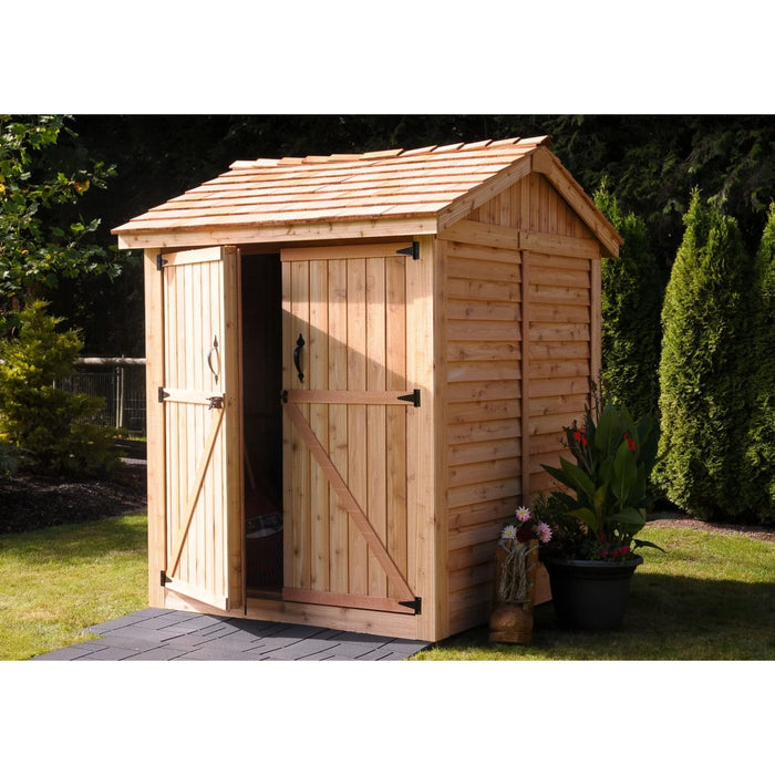 Maximizer Wooden Storage Shed 6'x6'