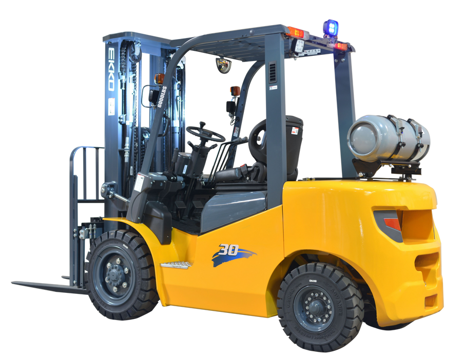 Forklift | 6000 lb Capacity | 189" Lift Height | Liquid Propane | EKKO EK30LP