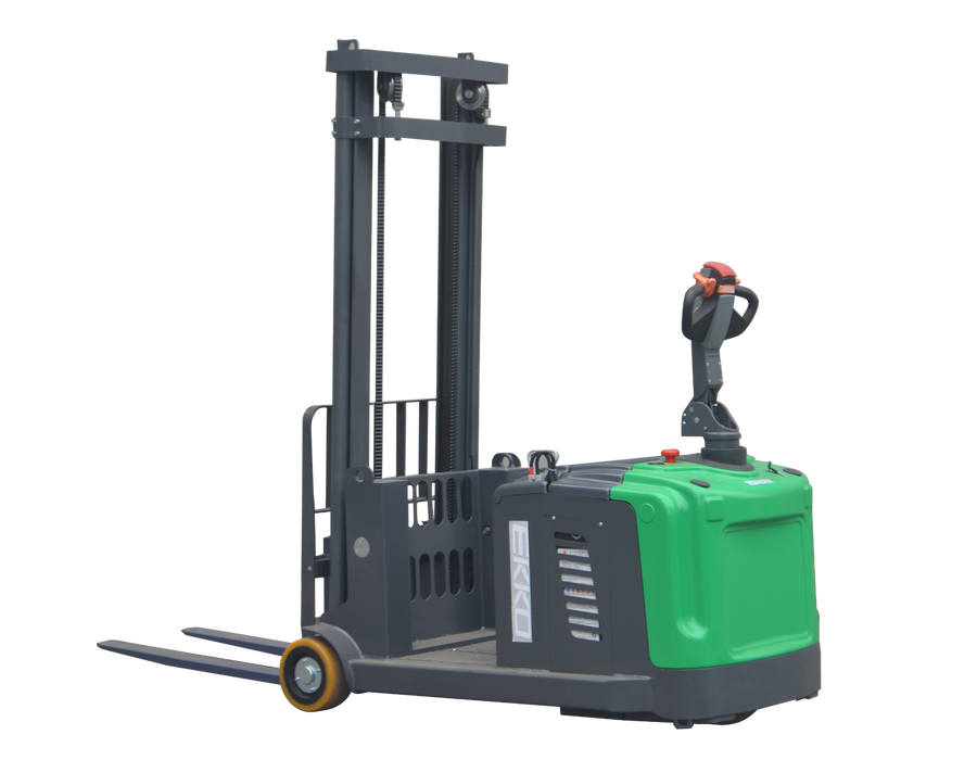 Electric Counterbalanced Stacker | 3300 lb Capacity | 189" Lift Height | EKKO EK14-189LI