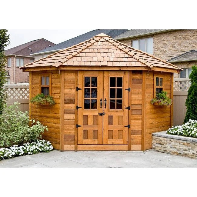 Penthouse Garden Shed 9'x9'