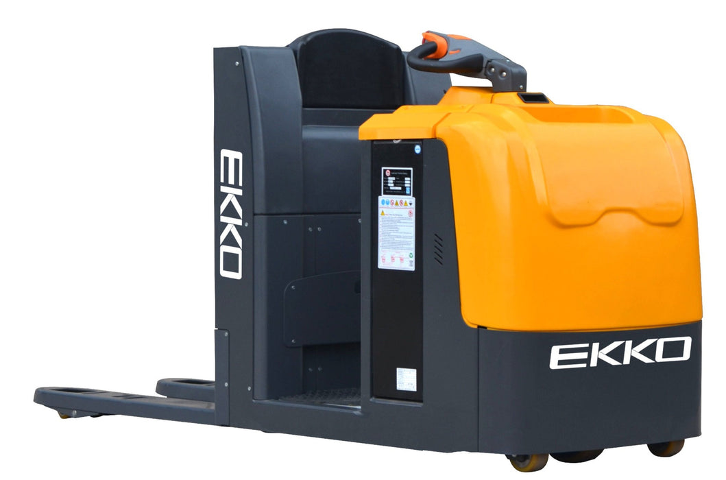 Electric Pallet Jack | 5000lb Capacity | Center Controlled Rider | EKKO EPC30A