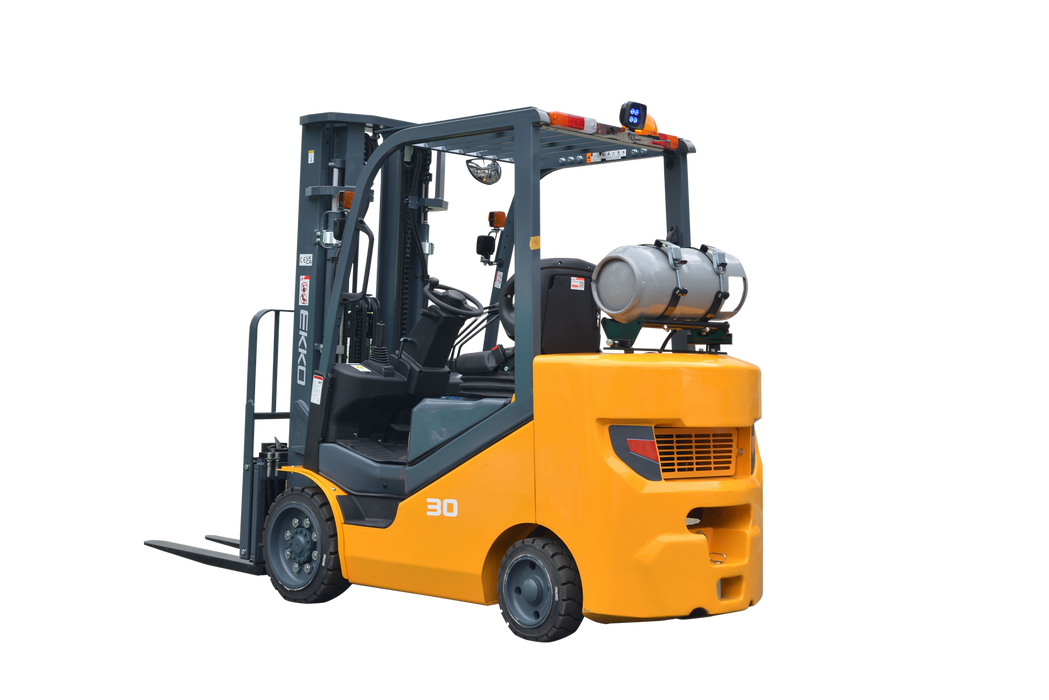 Forklift | 6000 lb Capacity | 189" Lift Height | Liquid Propane | EKKO EK30SLP