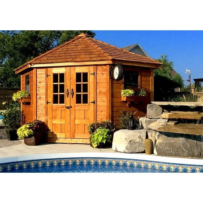 Penthouse Garden Shed 9'x9'