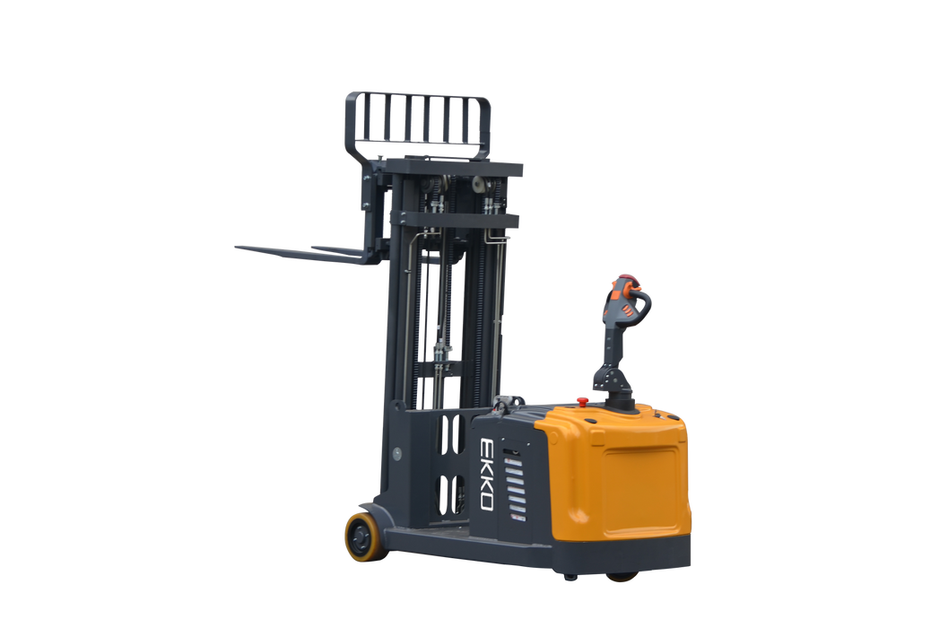 Electric Counterbalanced Stacker | 2860 lb Capacity | 177" Lift Height | EKKO EK13S-177