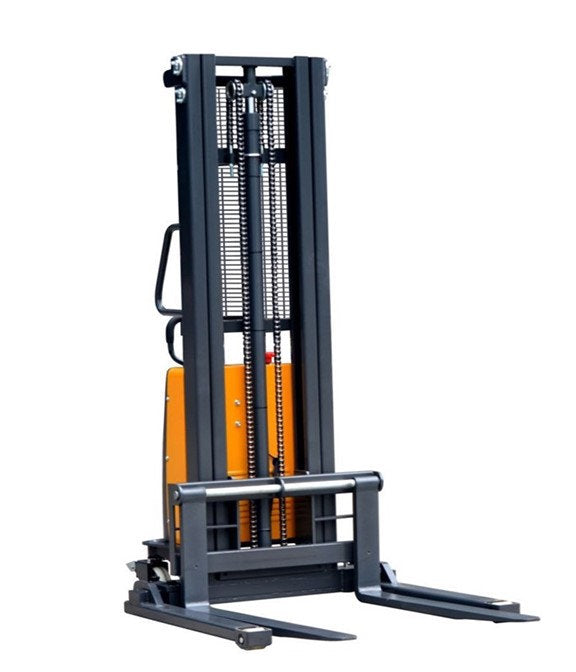 Semi-Electric Straddle Stacker | 3300 lb Capacity | EKKO EA15B