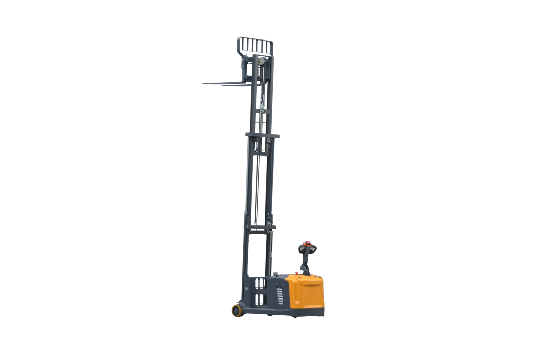 Electric Counterbalanced Stacker | 3300 lb Capacity | 130" Lift Height | EKKO EK14S-130