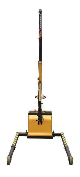 Electric Floor Crane | 2500 lb Capacity | Adjustable | Vestil EPFC-25-AA