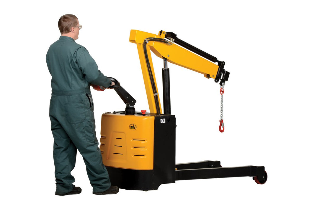 Electric Floor Crane | 2500 lb Capacity | Vestil EPFC-25