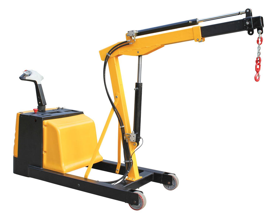 Electric Floor Crane | 1500 lb Capacity | Counter Balanced | Vestil EPFC-CB-15