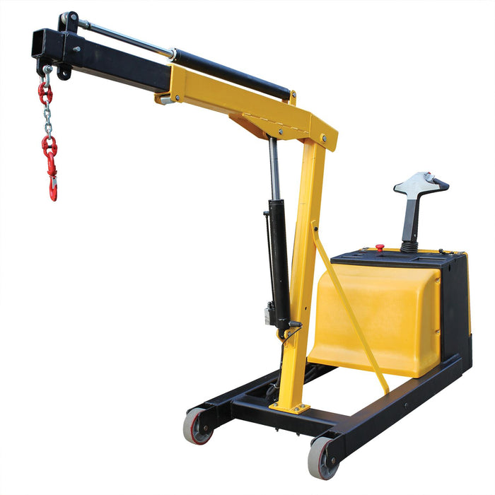 Electric Floor Crane | 1500 lb Capacity | Counter Balanced | Vestil EPFC-CB-15