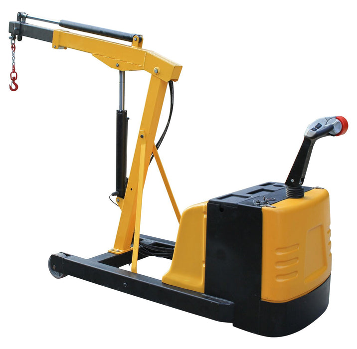 Electric Floor Crane | 1500 lb Capacity | Counter Balanced | Vestil EPFC-CB-15