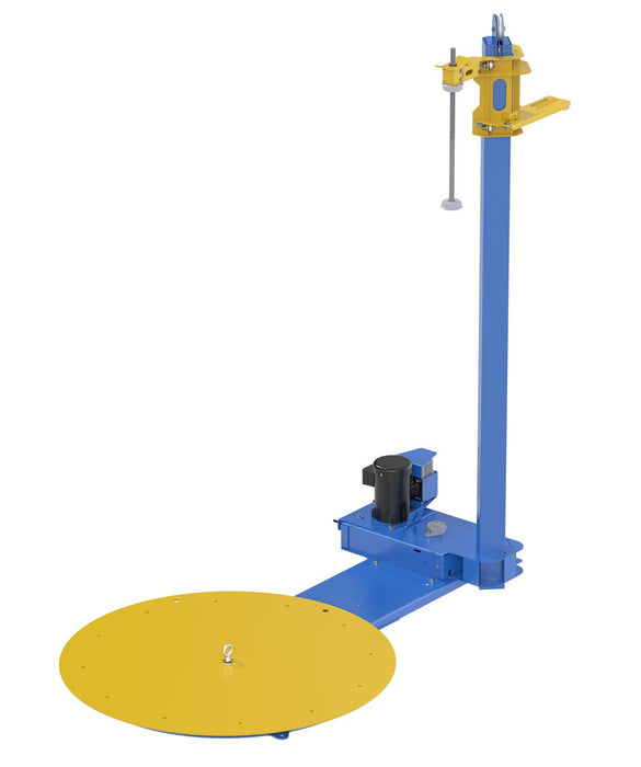 Stretch Wrap Machine | Semi-Automatic | 4000 lb Capacity | 50" Turntable Diameter | Steel | Vestil SWA-50