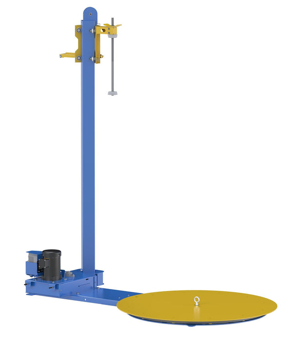 Stretch Wrap Machine | Semi-Automatic | 4000 lb Capacity | 50" Turntable Diameter | Steel | Vestil SWA-50