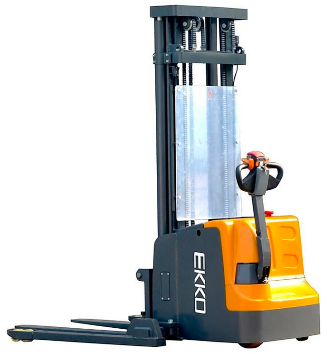 Electric Straddle Stacker | 4400 lb Capacity | 177" Lift Height | EKKO EB20E