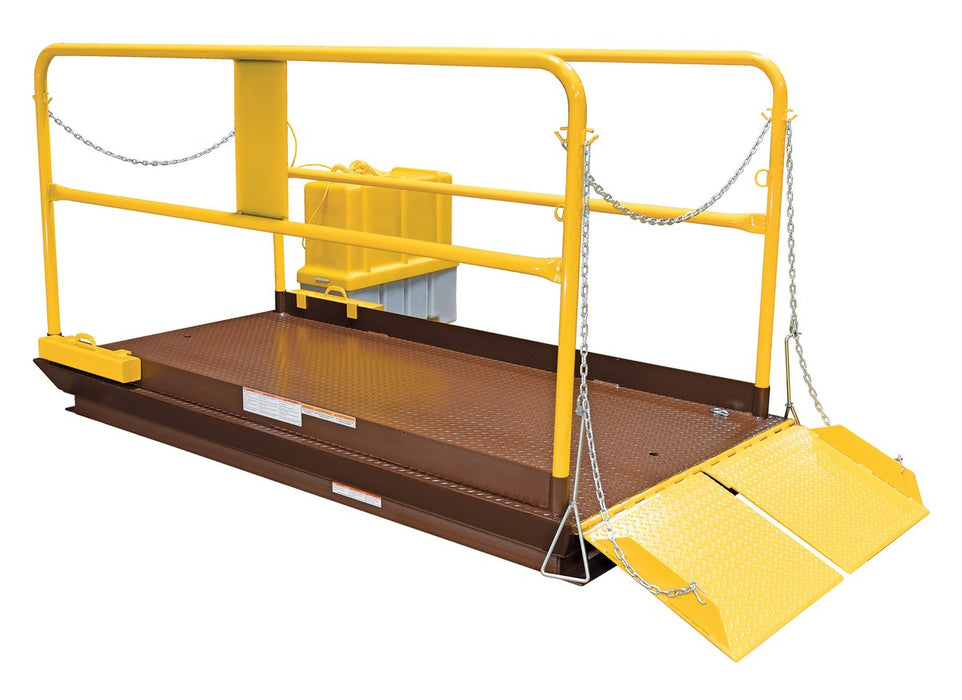 Scissor Dock Lift | 5000 lb Capacity | 4 ft x 8 ft | Vestil WL-100-5-48