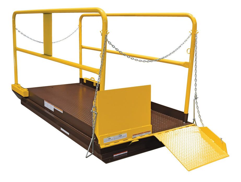 Scissor Dock Lift | 5000 lb Capacity | 4 ft x 8 ft | Vestil WL-100-5-48