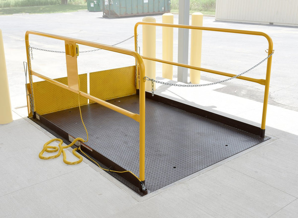 Scissor Dock Lift | 5000 lb Capacity | 6 ft x 8 ft | Vestil WL-100-5-68