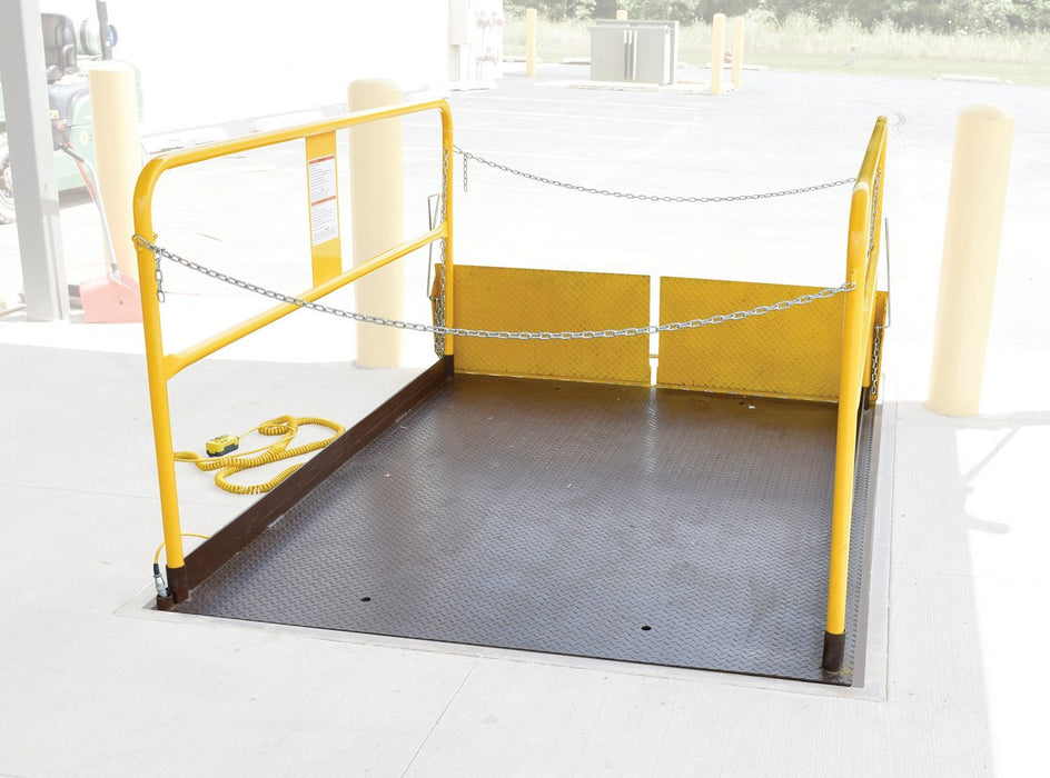 Scissor Dock Lift | 5000 lb Capacity | 6 ft x 8 ft | Vestil WL-100-5-68